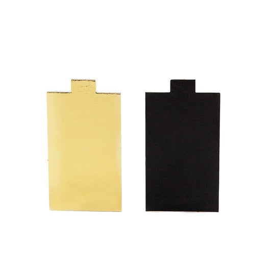 Mono Rectangular Board With Tab - 500ct
