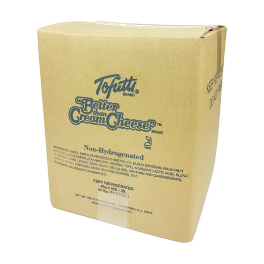 Non-Dairy Tofu Imitation Cream Cheese-Tofutti (Vegan Cream Cheese)-BULK 30LB
