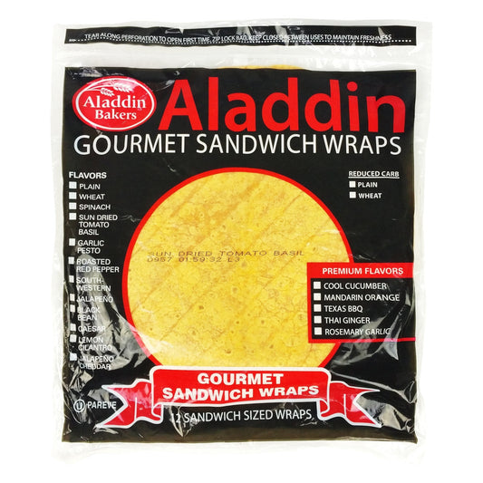 Tomato Basil Sandwich Wraps -  6 bags/12 per bag