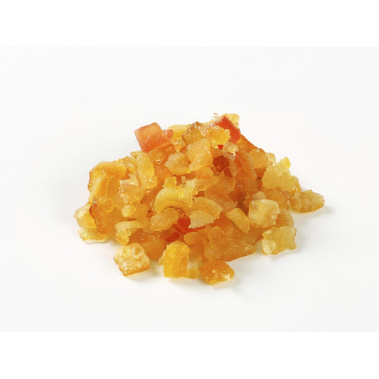 Diced Candied Orange Peel (1/4 inch)
