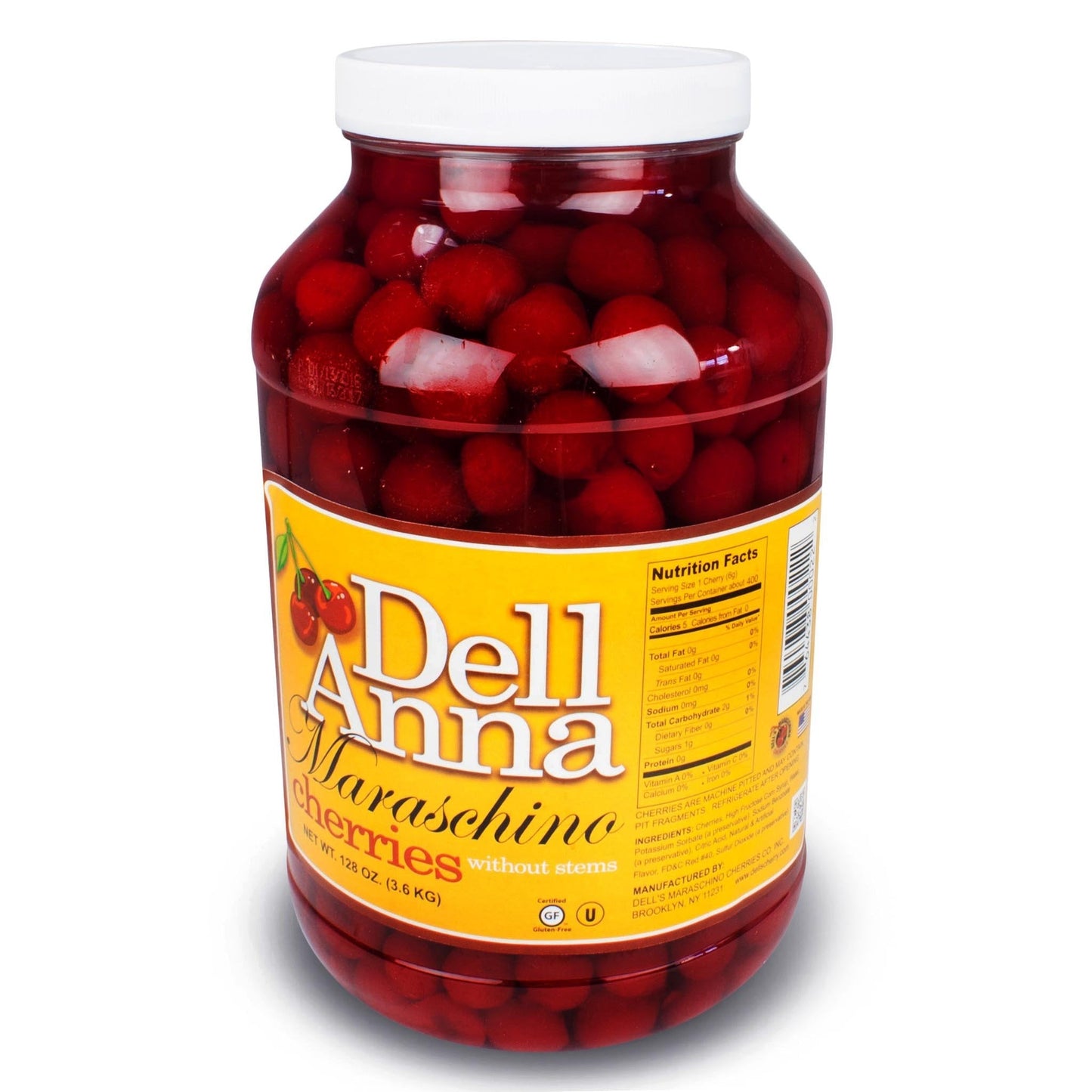 Maraschino Cherries - Without Stems